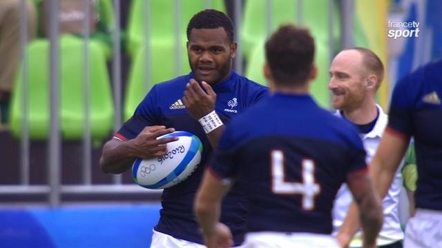 VIDEO. Rio 2016 - France 7 assure sa place en quart de finale face à l'Espagne (26-5)