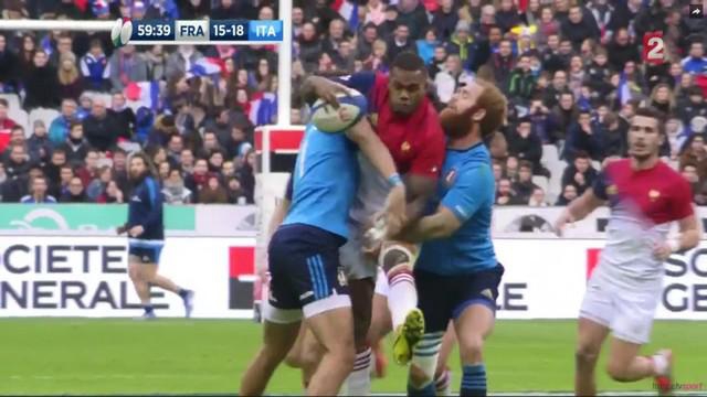 RESUME VIDEO. Tournoi des 6 Nations - XV de France. Virimi Vakatawa mène la charge face à l'Italie