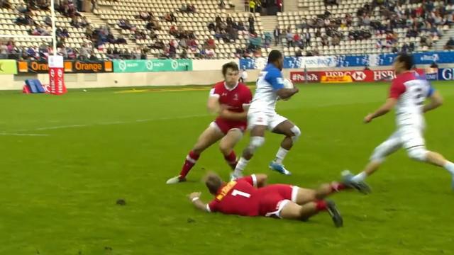 VIDEO. Paris 7s. Virimi Vakatawa et France 7 en démonstration face au Canada (42-5)