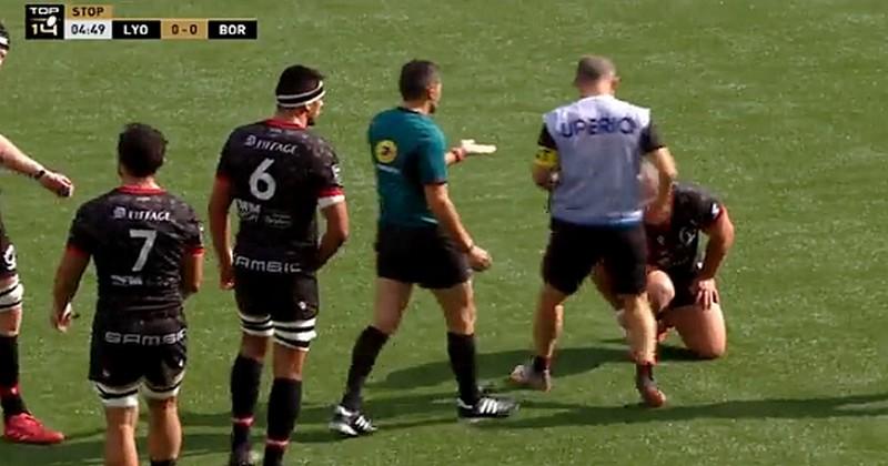 VIDEO. Top 14. Il tente l'entorse du crampon, mais l'officiel a vu clair dans son jeu