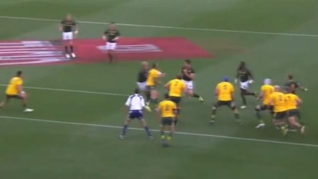 VIDEO. Wallabies : L'interception avec Quade Cooper c'est quitte ou double