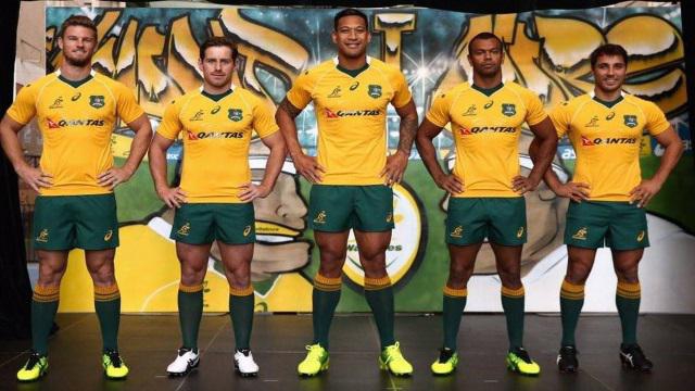 WALLABIES. Découvrez le nouveau maillot de l'Australie pour la saison 2016