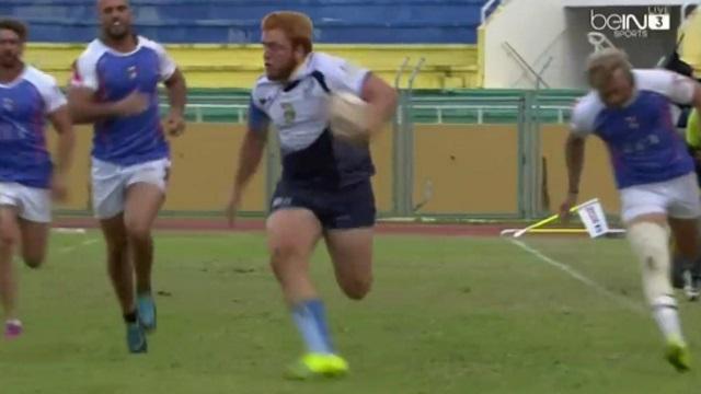 VIDEO. Rugby Amateur #98 : un jeune pilier met les gaz et dépose la défense après plusieurs raffuts