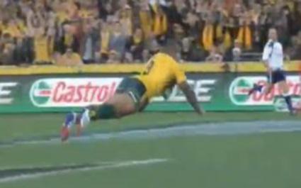 VIDEO. L'essai de 60 mètres en solo de Will Genia face aux All Blacks