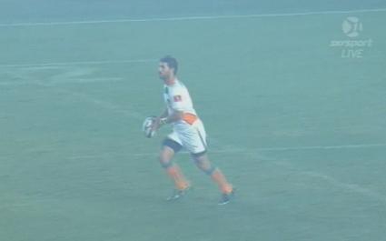 Le Roux en feu pour un essai après 52 secondes Le Roux en feu pour un essai après 52 secondes