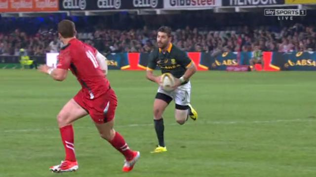 VIDÉO. Springboks : Willie le Roux fait le show contre le Pays de Galles, doublé pour Bryan Habana