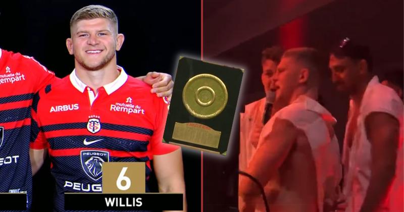 VIDEO. Stade Toulousain. Après avoir plaqué à tour de bras, Willis se met au karaoké pour fêter le titre !