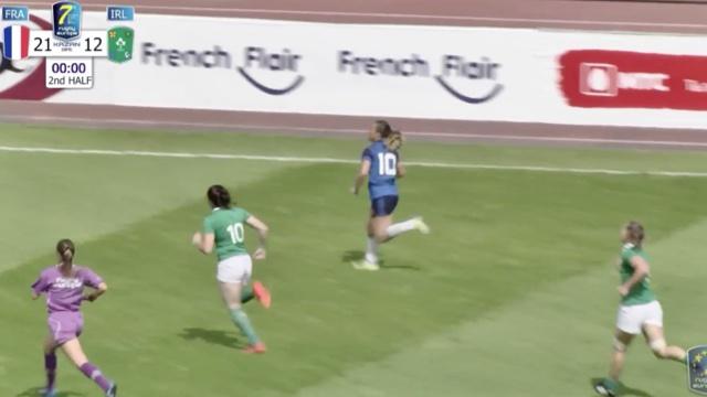 VIDÉO. Women Sevens Grand Prix. Les Françaises en finale après leur victoire contre l'Irlande