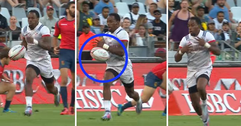 VIDÉO. World Series 7s : l'énorme bourde du supersonique Carlin Isles sur la route de l'essai