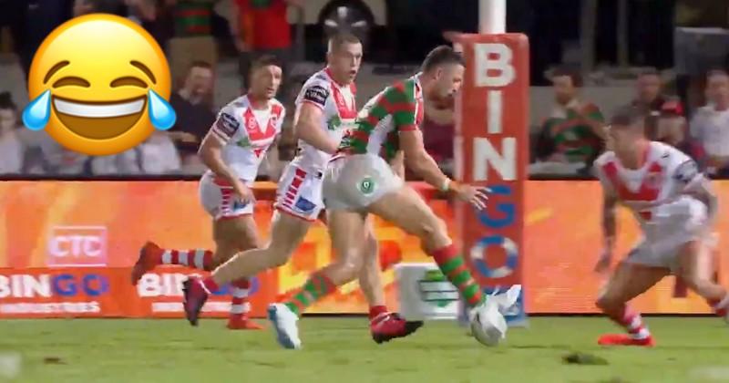 WTF - Ce moment où Sam Burgess a perdu sa licence de jeu au pied [VIDÉO]