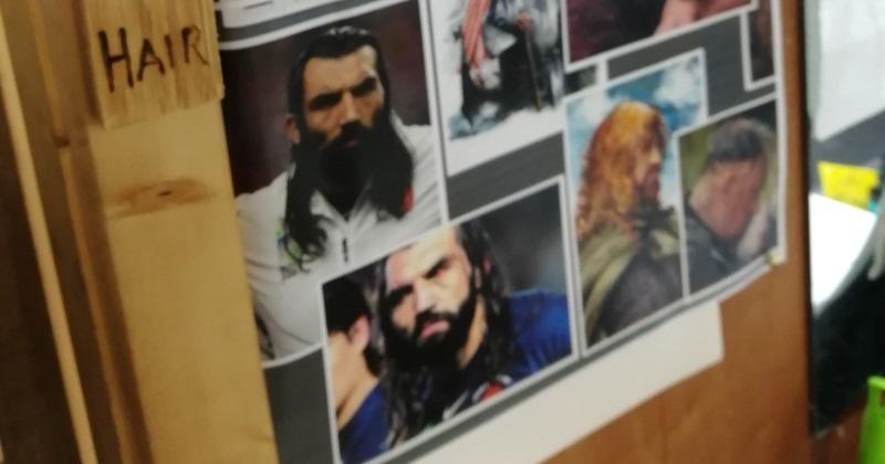 WTF : Sébastien Chabal inspire les maquilleurs... sur le tournage de la série Vikings