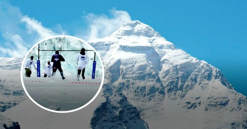 WTF - Shane Williams bat un record du monde à 6 331m sur l'Everest [VIDÉO]