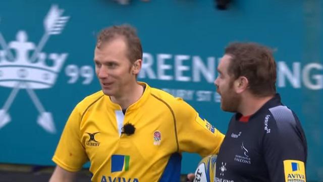 WTF - Wayne Barnes : ''arbitrer Andy Goode me donnait l'impression d'être mince''