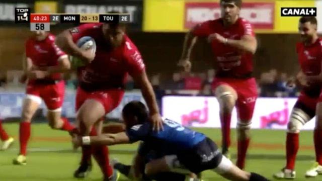 VIDÉO. RCT. Xavier Chiocci met les gaz et marque un essai de trois quarts contre Montpellier