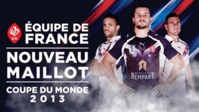 XIII de France : un nouveau maillot et la liste pour la Coupe du Monde dévoilés