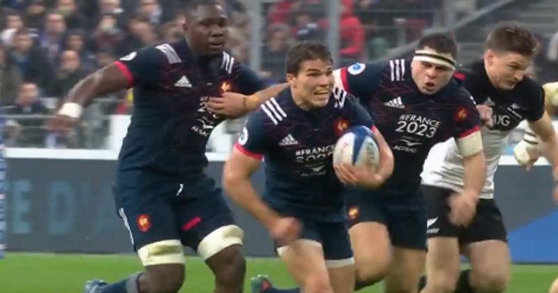 VIDÉO. XV de France : les highlights du phénomène Antoine Dupont face aux All Blacks