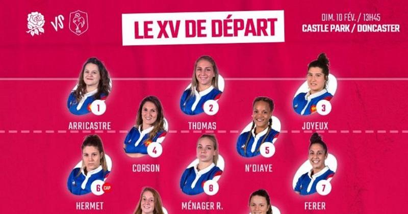 XV de France Féminin : quelle composition face à l'Angleterre pour le Crunch ?