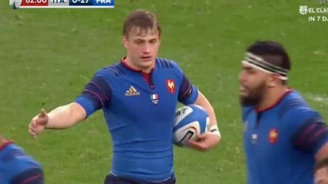 INSOLITE. GIF. Jules Plisson se prend un vent, les Brivistes nous offrent le check de l'année