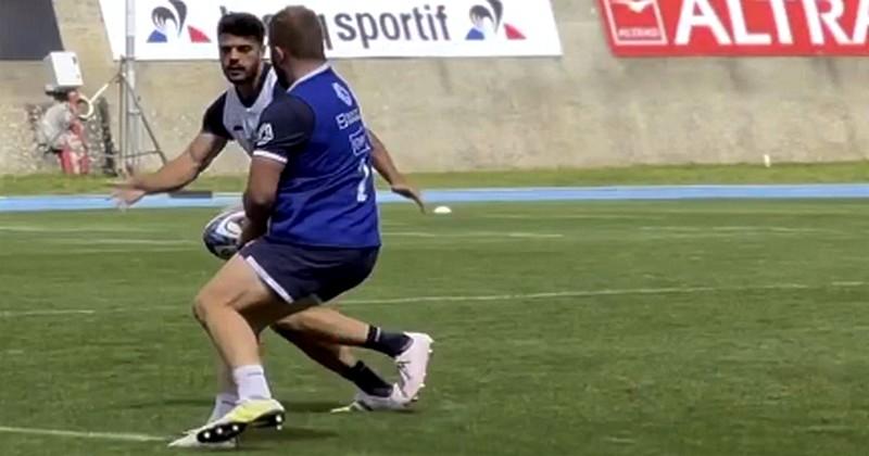 XV de France. VIDEO. Bourgarit se la joue Beauden Barrett et enrhume Ramos et Ntamack sur la même action