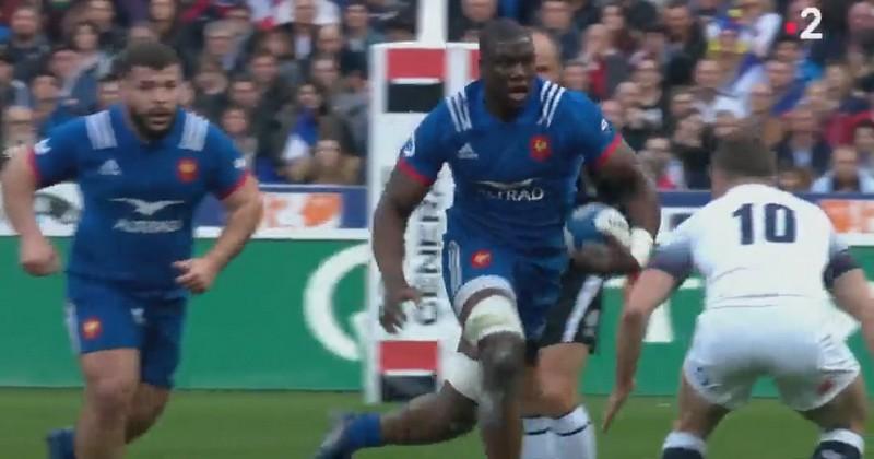 VIDÉO. 6 Nations. XV de France. Yacouba Camara, taille patron face à l'Angleterre