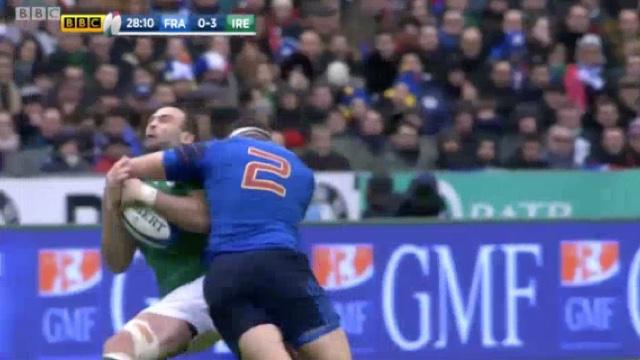 VIDÉO. XV de France. Yoann Maestri et Guilhem Guirado auteurs de mauvais gestes contre l'Irlande ?