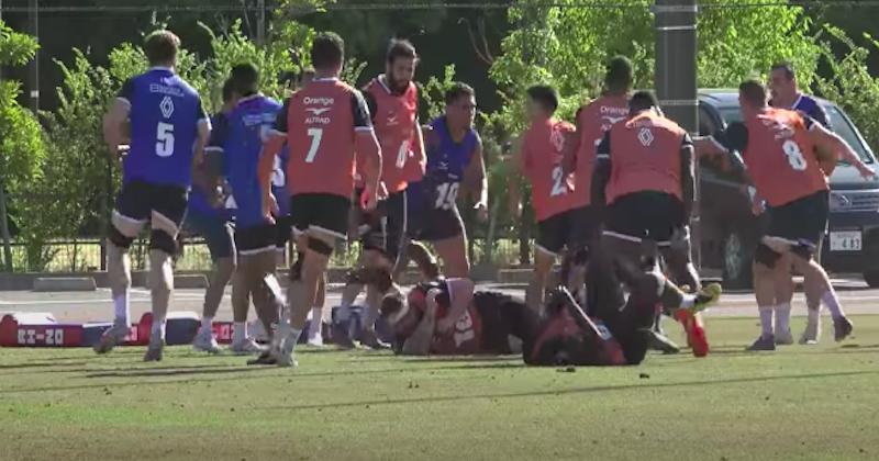 XV de France. La canicule au Japon ? Un pilier nippon confie perdre''cinq kilos à chaque entraînement''