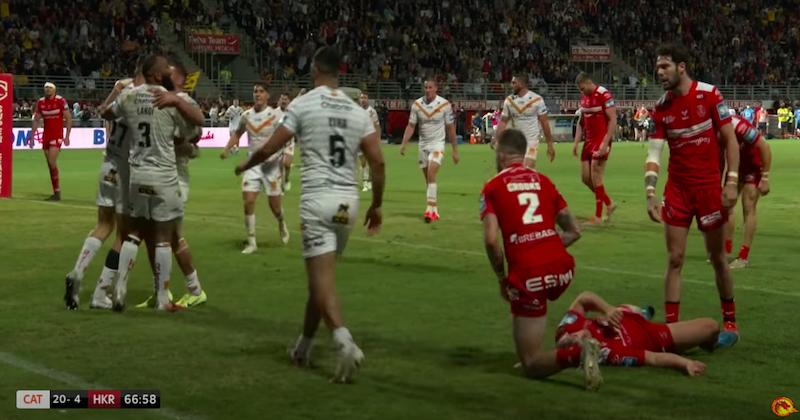 VIDEO. Héroïques, les Dragons Catalans accèdent à la 1ère finale de Super League de leur histoire !