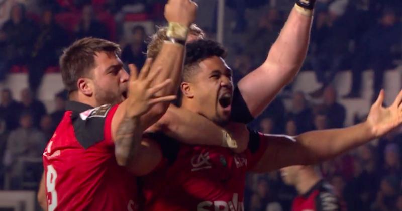 VIDEO. TOP 14. Rageur comme Ardie Savea pour sa 1ère, Leicester Fainga'anuku a fait rugir Mayol de plaisir