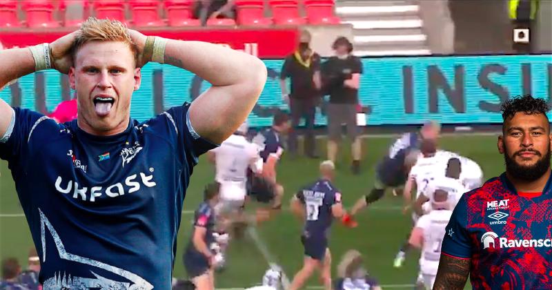 VIDEO. Ce choc des Titans entre J-L Du Preez et Hughes va vous faire lever de votre canapé !