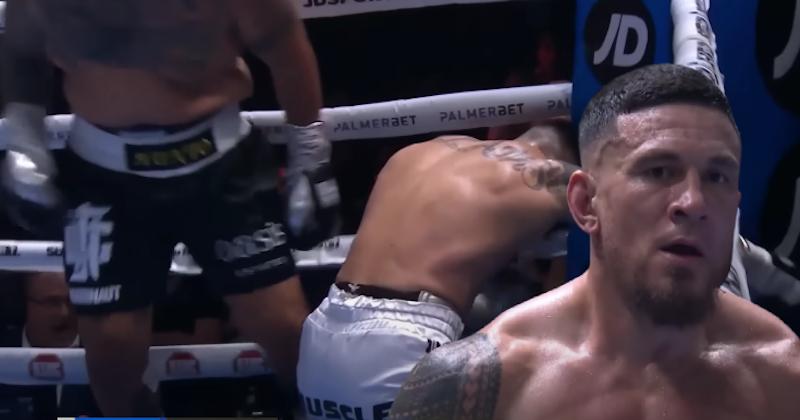 VIDEO. UCHH ! Revivez le TKO de Sonny Bill Williams pour sa 1ère défaite en boxe