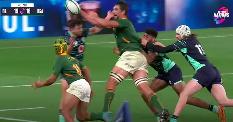 VIDÉO. Vous avez vu cet offload à la docteur Octopus d’Etzebeth face à l’Irlande ?