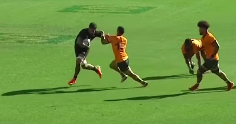 VIDEO. ALL BLACKS. Vous voulez voir ce qu'est un 3ème ligne dominant ? Regardez Akira Ioane !