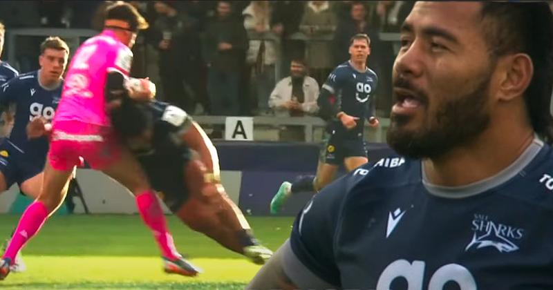 VIDEO. À 32 ans, Manu Tuilagi aime toujours autant le chocolat : pluie de cartouches face à Paris