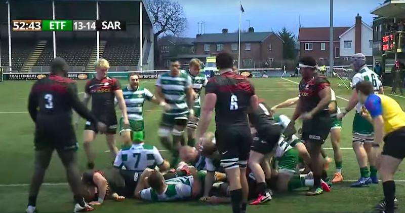 WTF - Pour leur premier match à l'échelon inférieur, les Saracens s'inclinent d'un point contre Ealing !