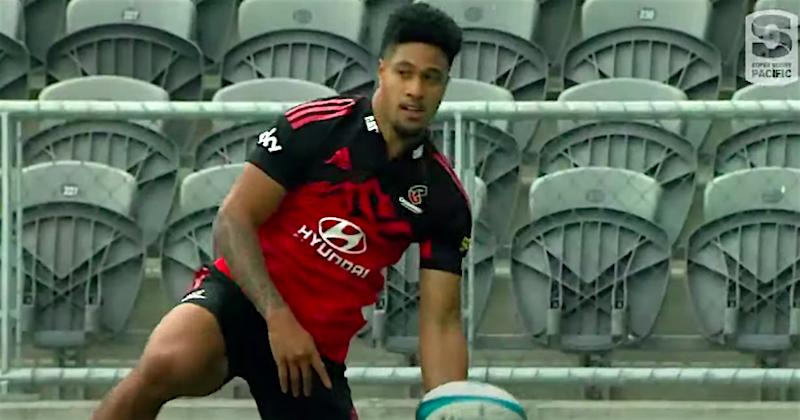 1m88 pour 109kg et meilleur marqueur du Super Rugby : voici Leicester Fainga'anuku