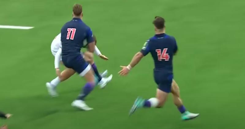 VIDÉO. A 45 jours du Tournoi, Duhan Van der Merwe marche sur le Castres Olympique en mode bourrin