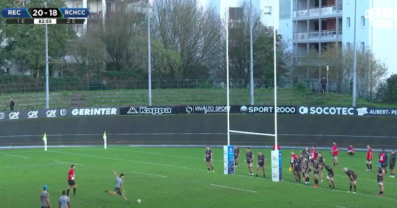 VIDEO. IMMANQUABLE ! 78ème, face aux perches, devinez où a terminé le ballon ?