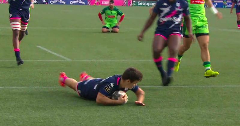 100 m, 14 passes, 6 rucks, l'essai plein de maîtrise du Stade Français Paris [Vidéo]