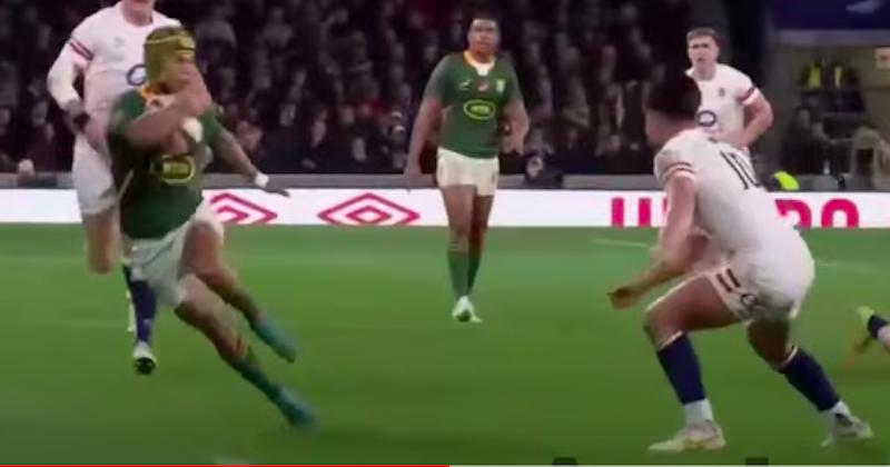 VIDEO. Vous avez vu ce cad-deb fulgurant d'Arendse pour laisser Marcus Smith sur place ?