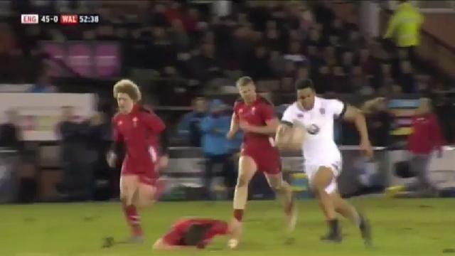 VIDEO. Zach Kibirige marque un essai monstrueux aux U20 du Pays de Galles