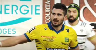 TOP 14. BLESSURE. Grosse inquiétude pour Sébastien Bézy avec Clermont