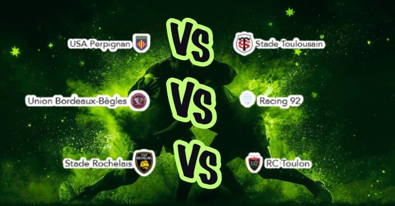 Bordeaux – Racing, Perpignan – Toulouse et La Rochelle – Toulon à quelle heure et sur quelle chaîne ?