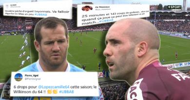 Buros, Lopez, Lucu, ils ont animé cet UBB/Bayonne et fait causer les supporters sur Twitter