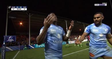 VIDEO. Coupe d'Europe. Castres crucifié après un match fou à dix essais face aux Harlequins