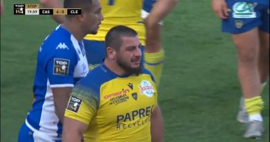 Rugby. Davit Kubriashvili (Clermont) suspendu 11 semaines et arrête sa carrière
