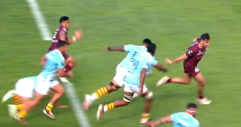 VIDEO. TOP 14. Déposé à la course, Penaud a répliqué au bijou de Crossdale par un exploit infructueux