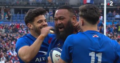 VIDEO. ENFIN ! Uini Atonio fête sa 50e sélection avec son premier essai avec le 15 de France ! Bravo !