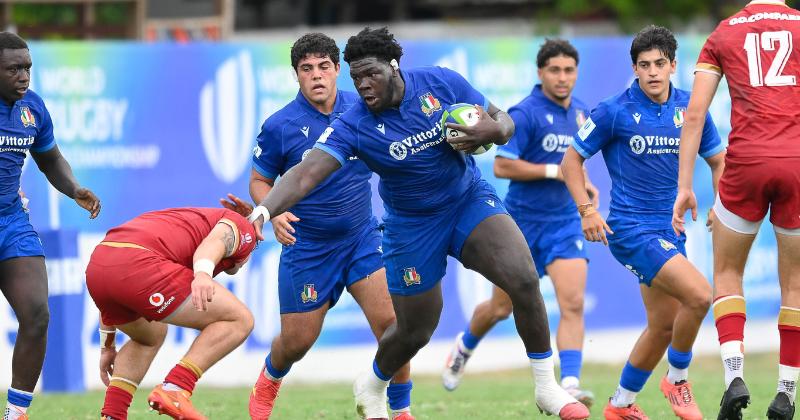 RUGBY. Fan de Skelton,148 kg, 19 ans, etc. l’Italie appelle un titan en sélection pour cet automne !