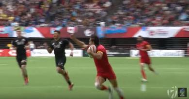 Rugby à 7: l'Espagne s'offre un succès historique face aux All-Blacks