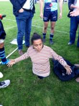 RUGBY. INSOLITE. Un énorme trou apparaît dans une pelouse en plein match de Fédérale 2